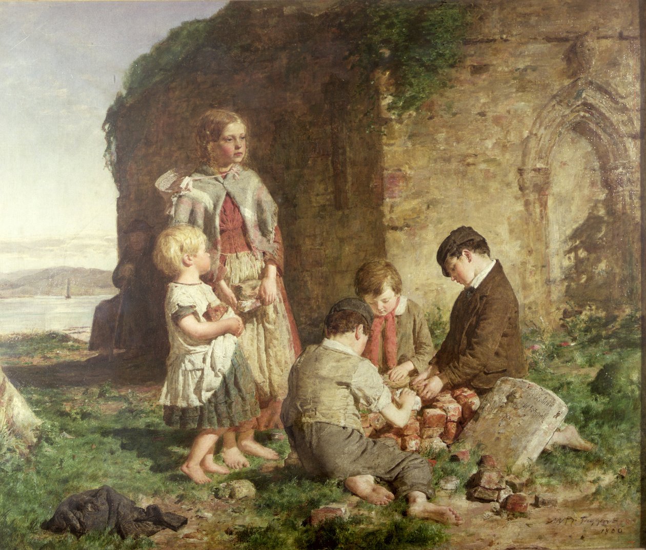 Il Passato e il Presente, 1860 da William McTaggart