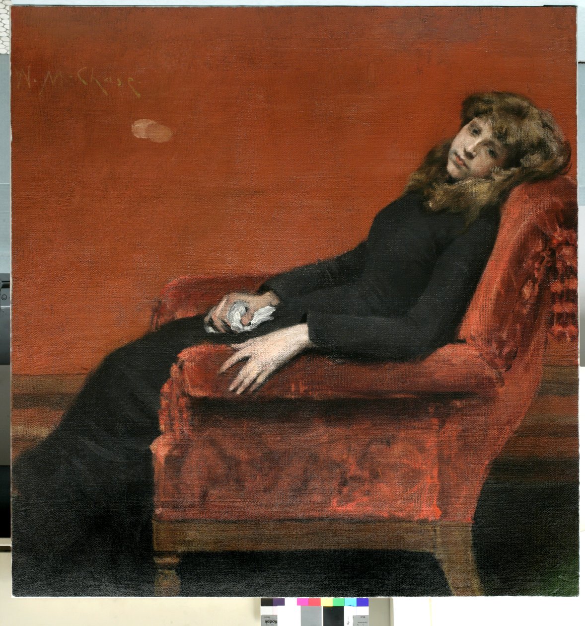 Il Giovane Orfano da William Merritt Chase