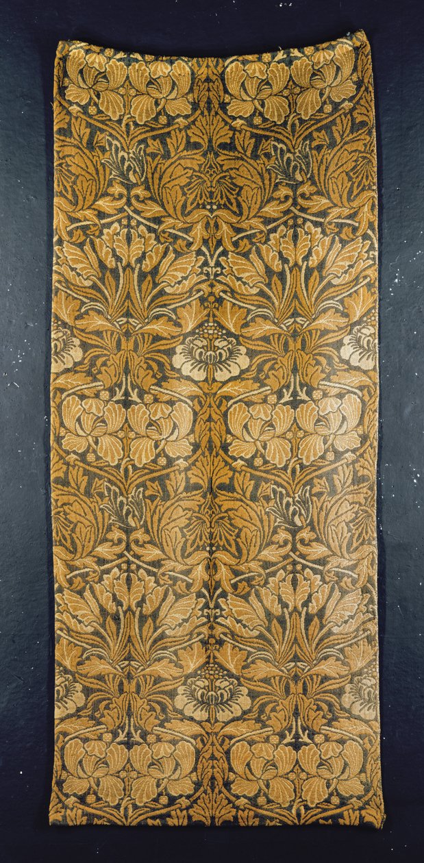 Tenda con disegno di tulipani e rose da William Morris