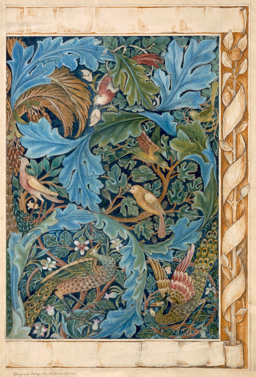 Progetto per arazzo da William Morris