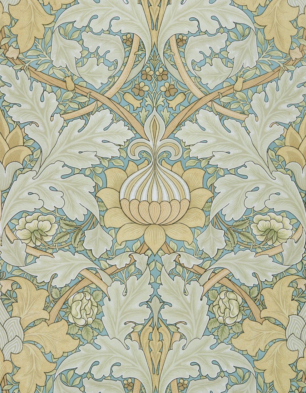 Carta da parati di St James, design per il Palazzo di St. James, 1881, prodotta da Morris and Co. Aymer Vallance per 