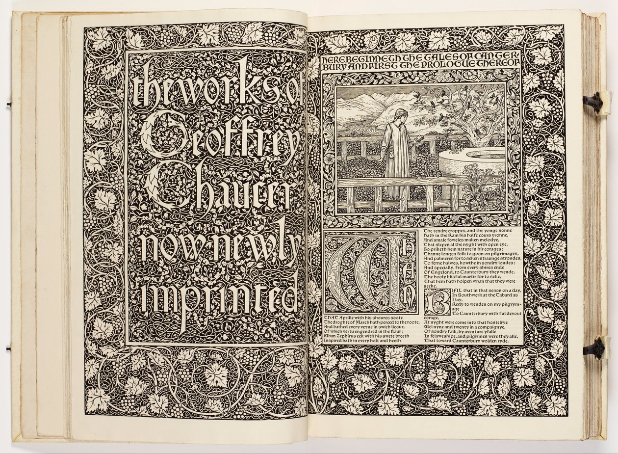 Le opere di Geoffrey Chaucer (Il Chaucer di Kelmscott) da William Morris