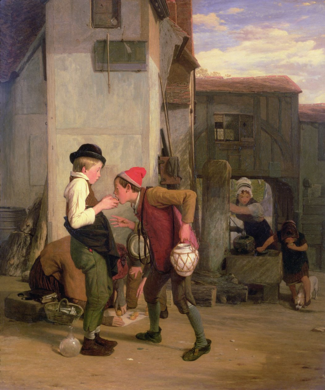 Prestare un morso da William Mulready
