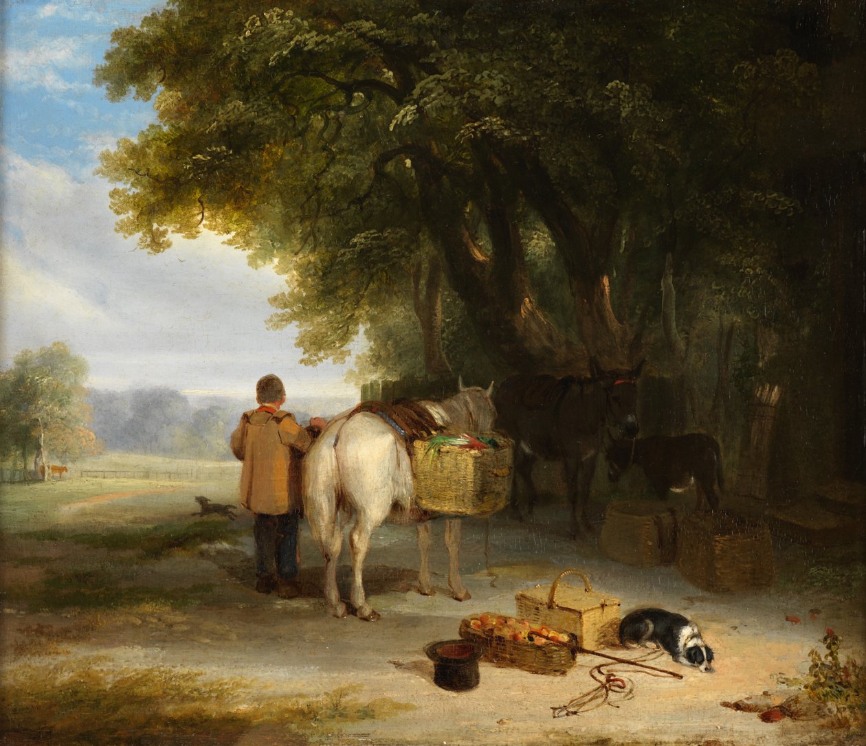 Al mercato da William Mulready