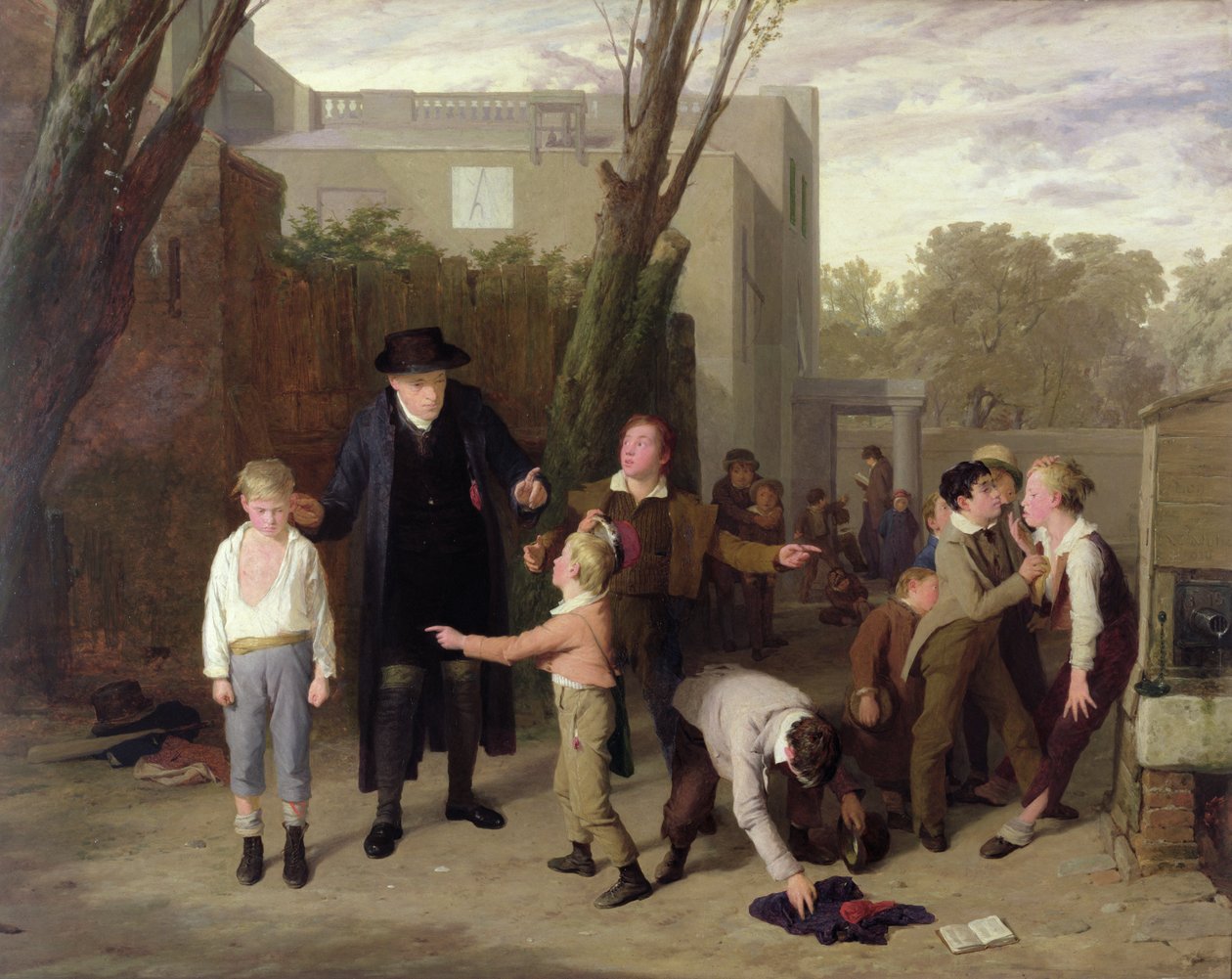 La lotta interrotta, 1815-16 da William Mulready