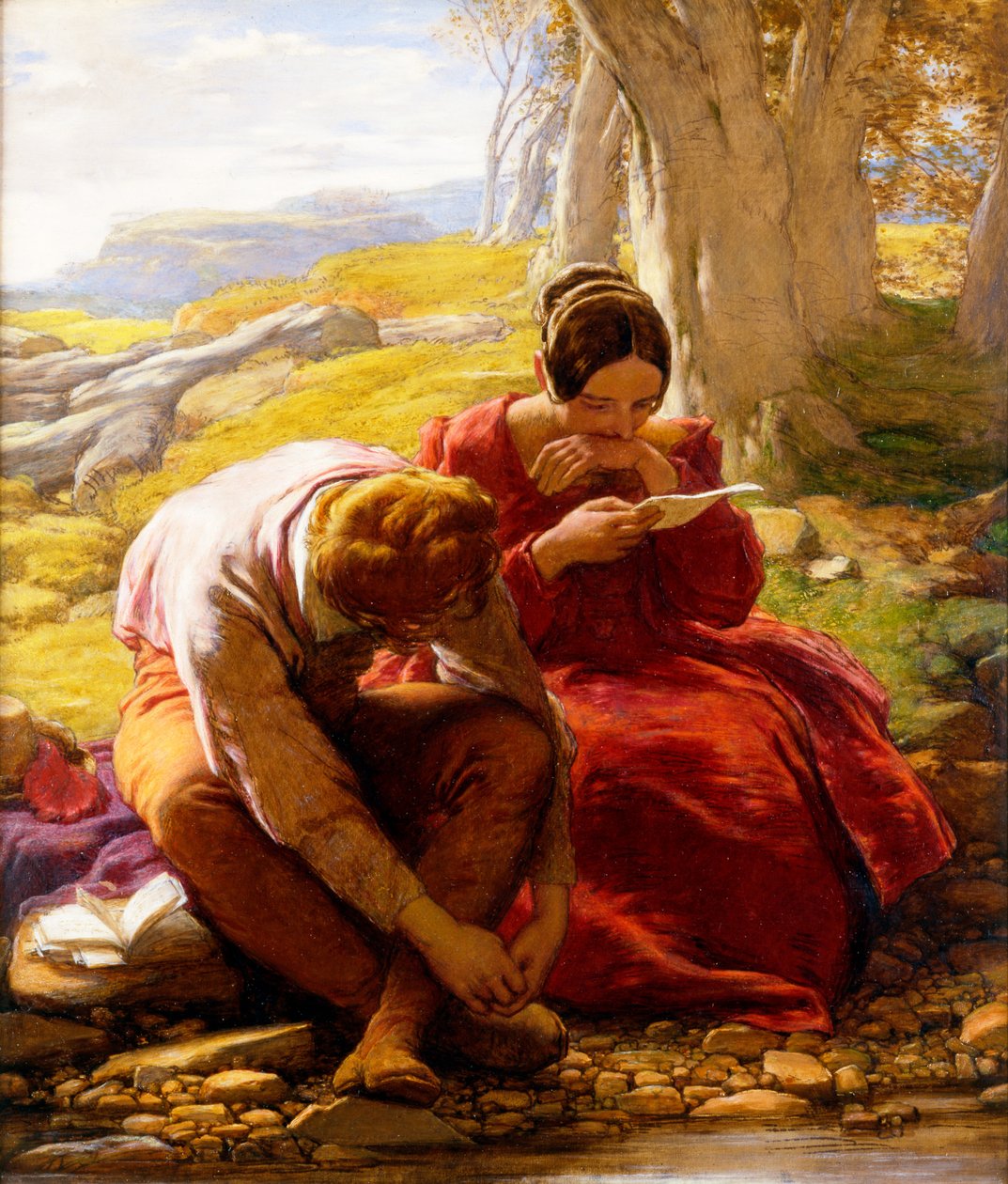 Il Sonetto, c.1839 da William Mulready