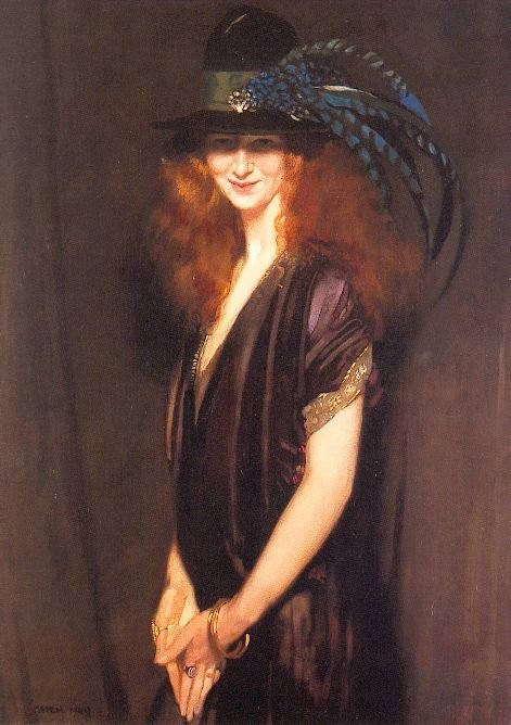 Bridgit - un ritratto di Miss Elvery Beatrice Elvery da William Orpen
