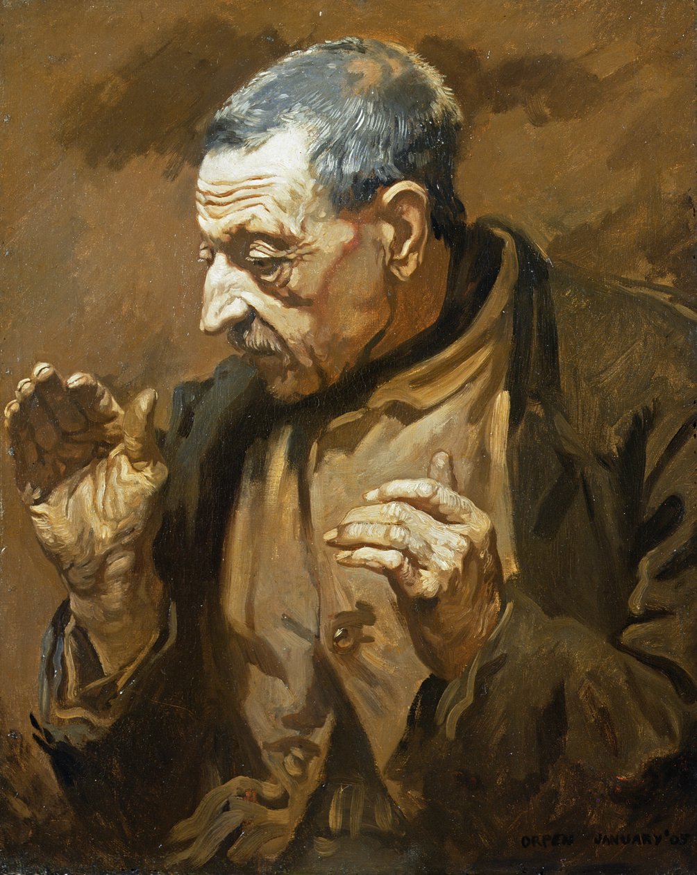 Il Pigliamosche, 1905 da William Orpen