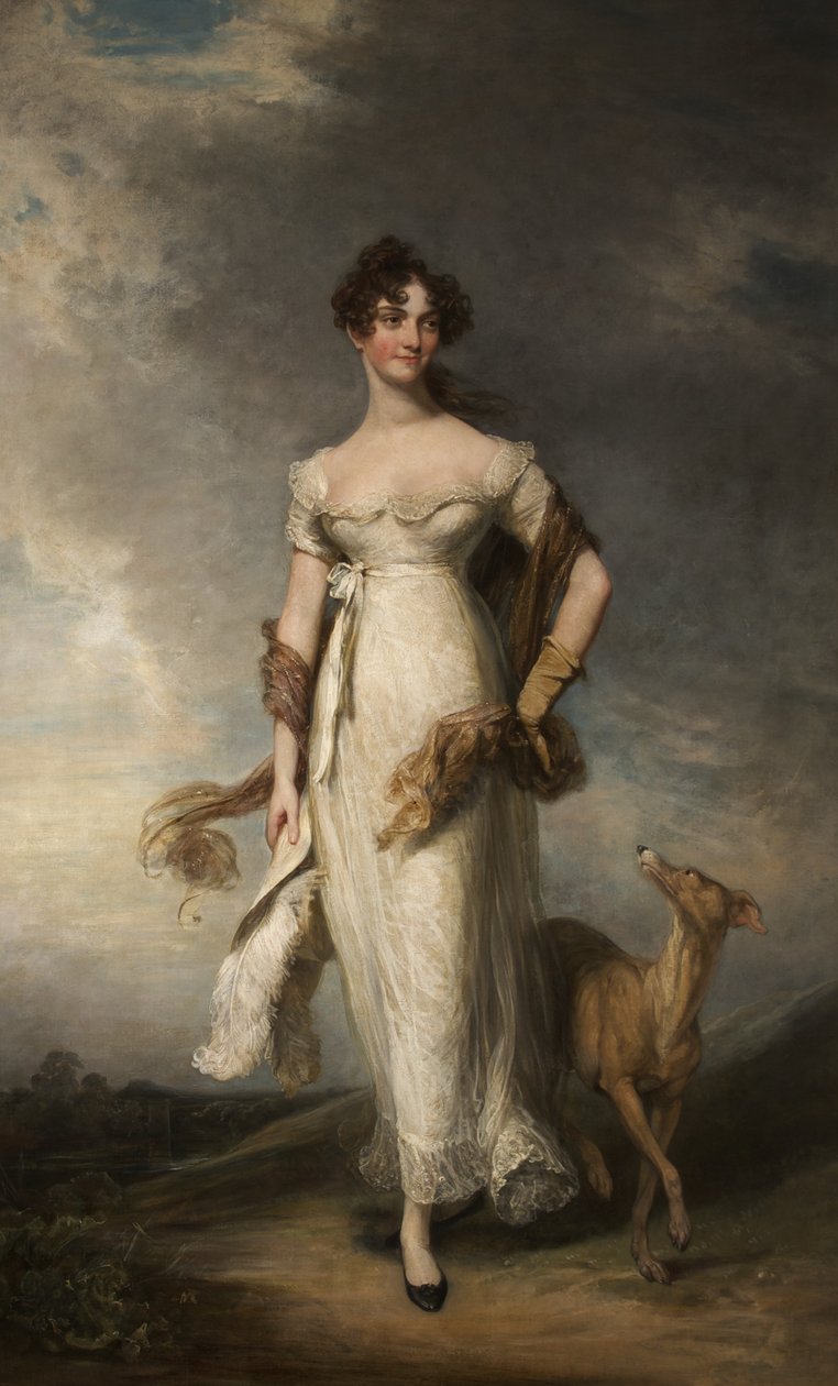 Georgiana Maria, Lady Leicester da William Owen