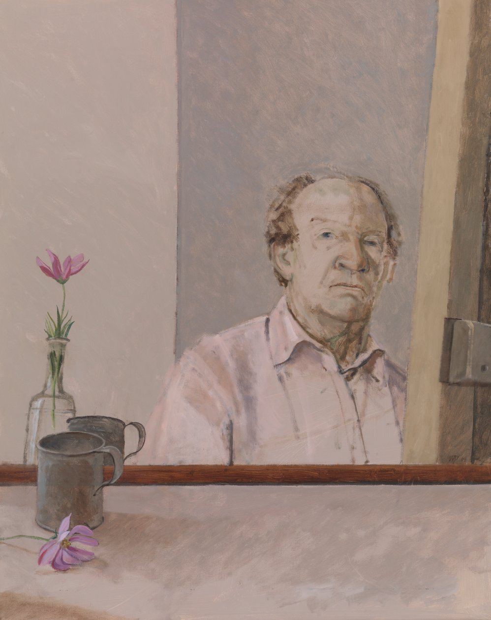 Autoritratto con tazza, 2009 da William Packer