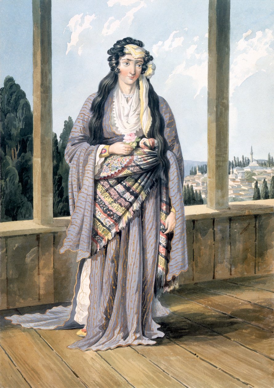 Una Donna Armena a Costantinopoli, 1823 da William Page