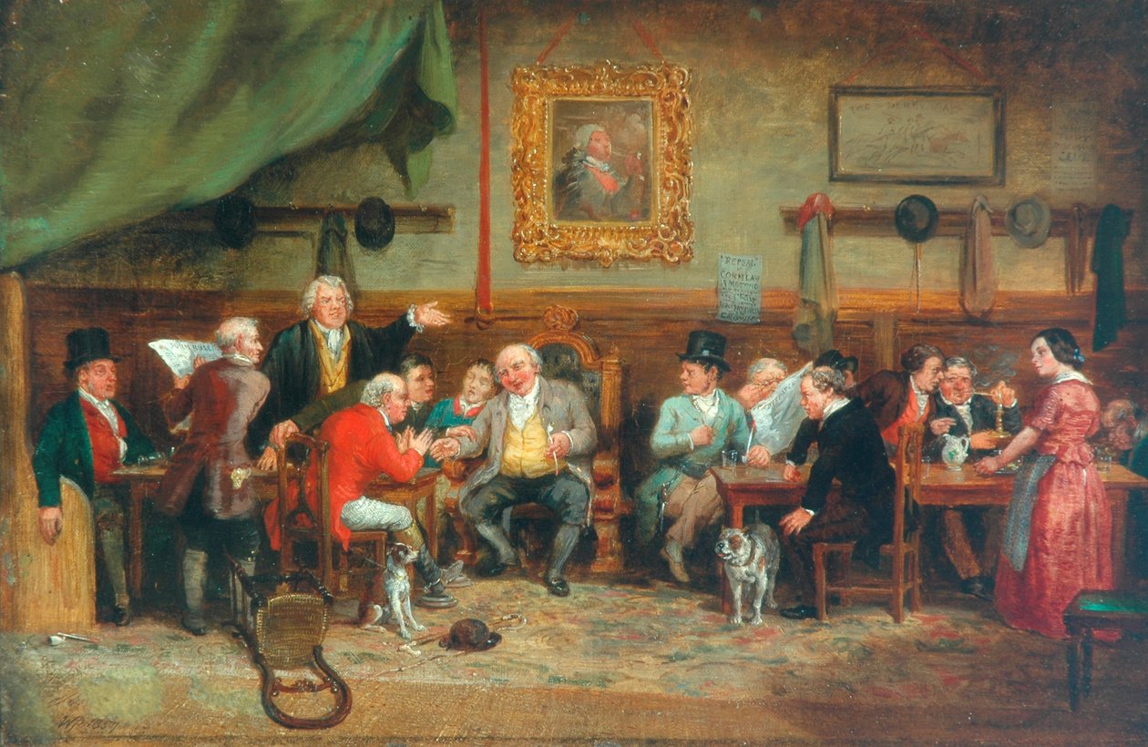 Differenze politiche, 1857 da William Parrott