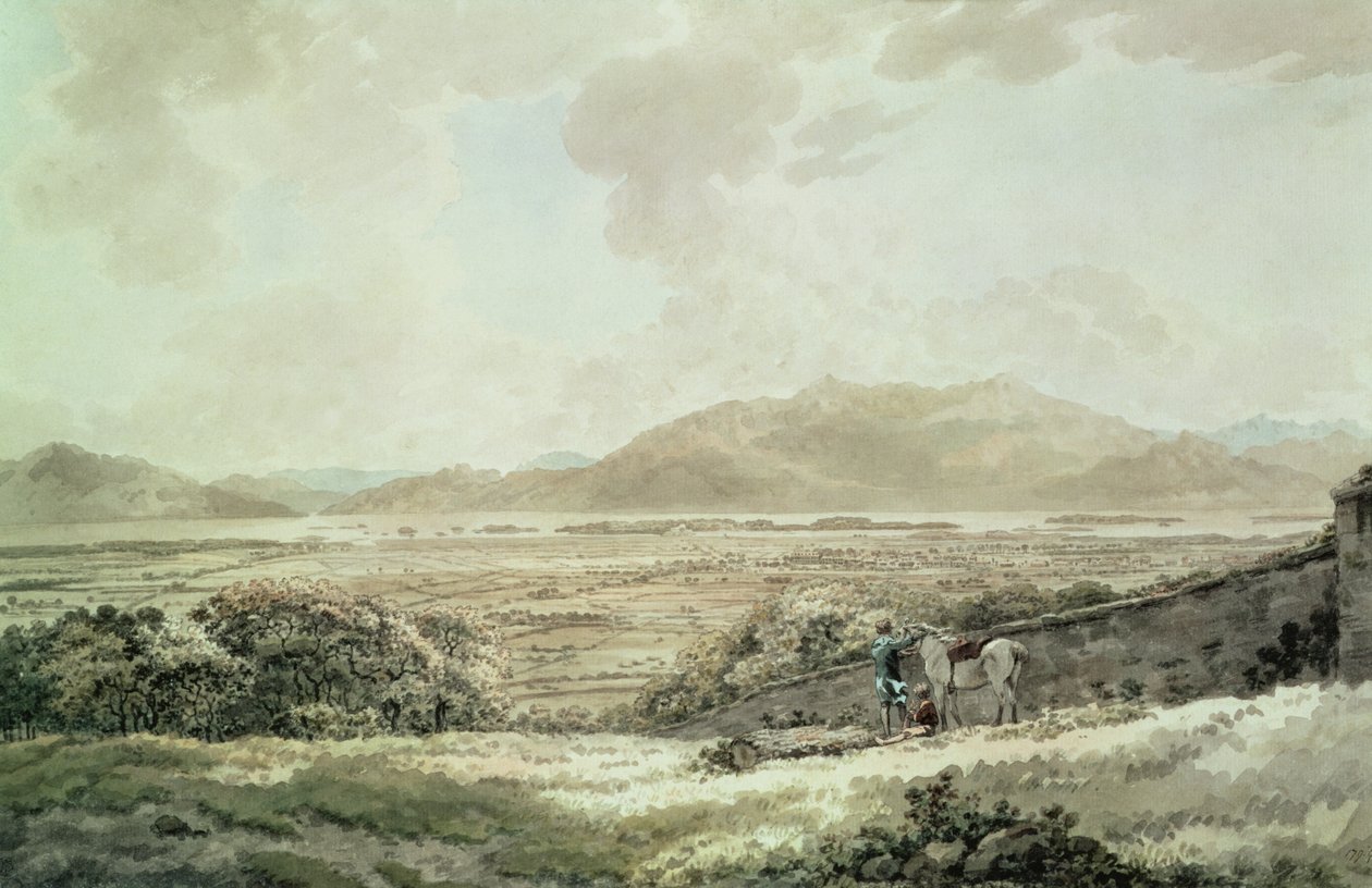 Killarney e il lago da William Pars
