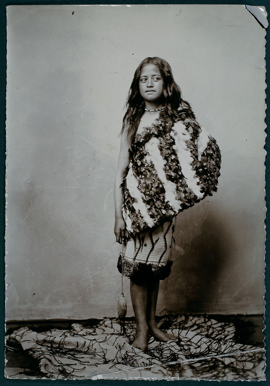 Ragazza Maori da William Partington