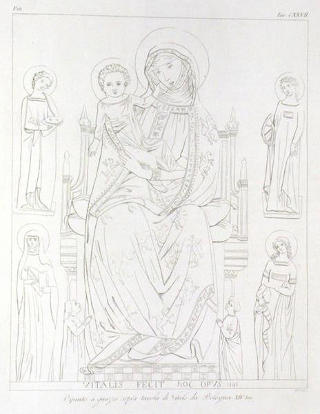 Madonna e Bambino con Santa Agata, Santa Caterina, Sant