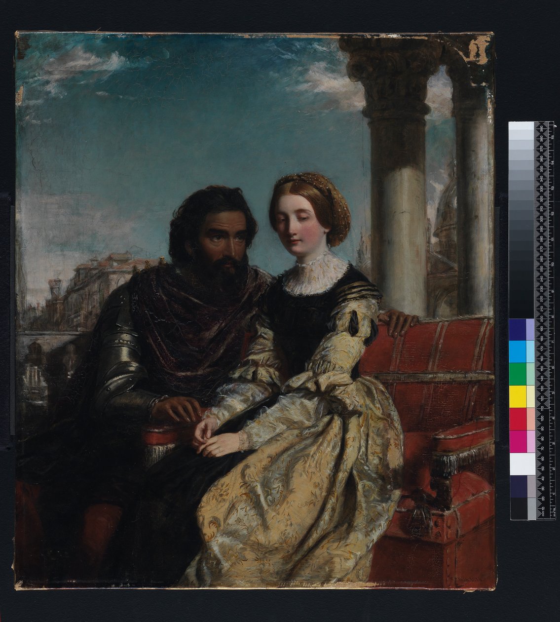 Otello e Desdemona da William Powell Frith