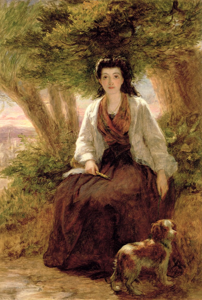 Maria di Sterne, da Un viaggio sentimentale da William Powell Frith