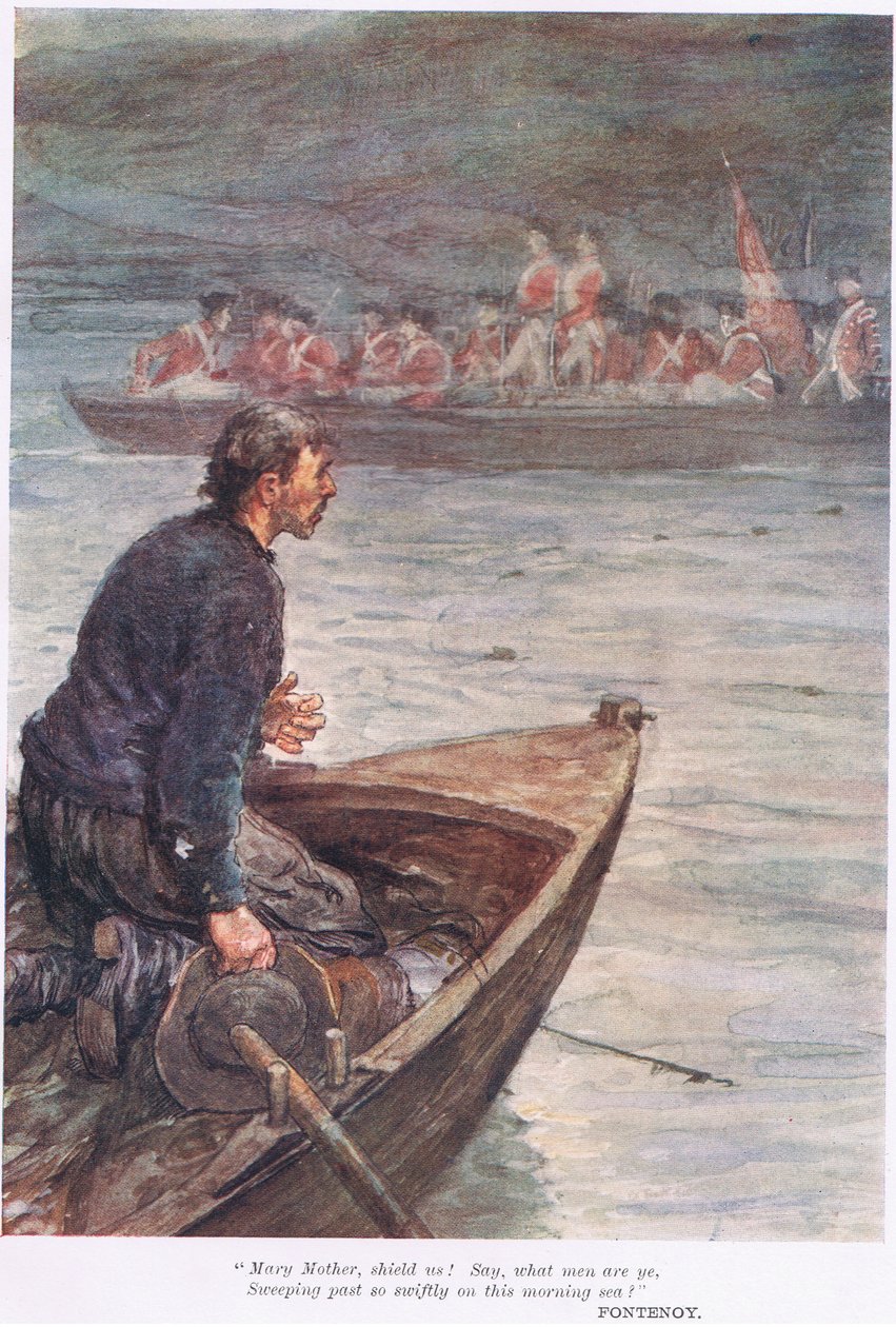Fontenoy: Maria madre, proteggici! Dite, che uomini siete da William Rainey