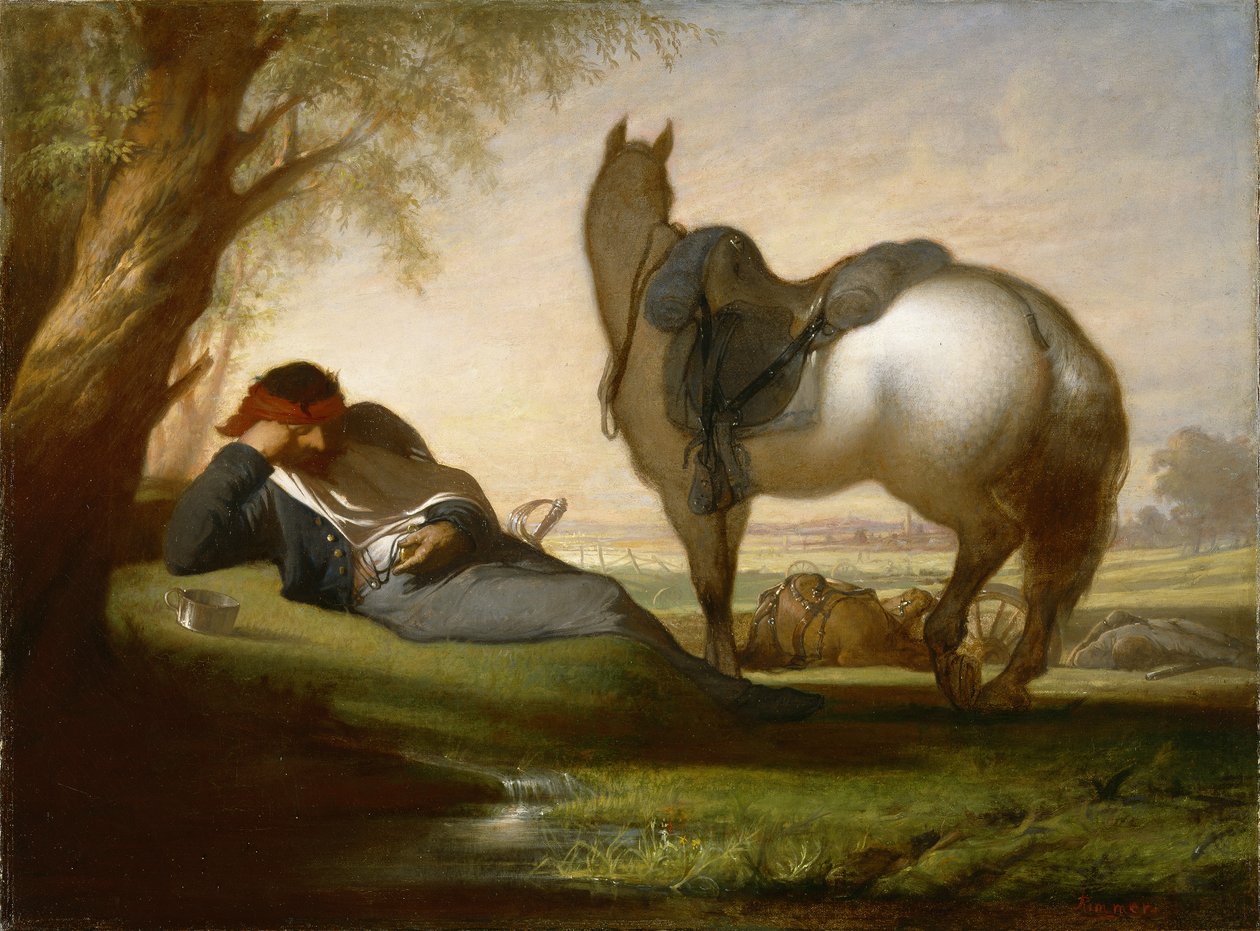 Scena di guerra civile, c.1870-71 da William Rimmer