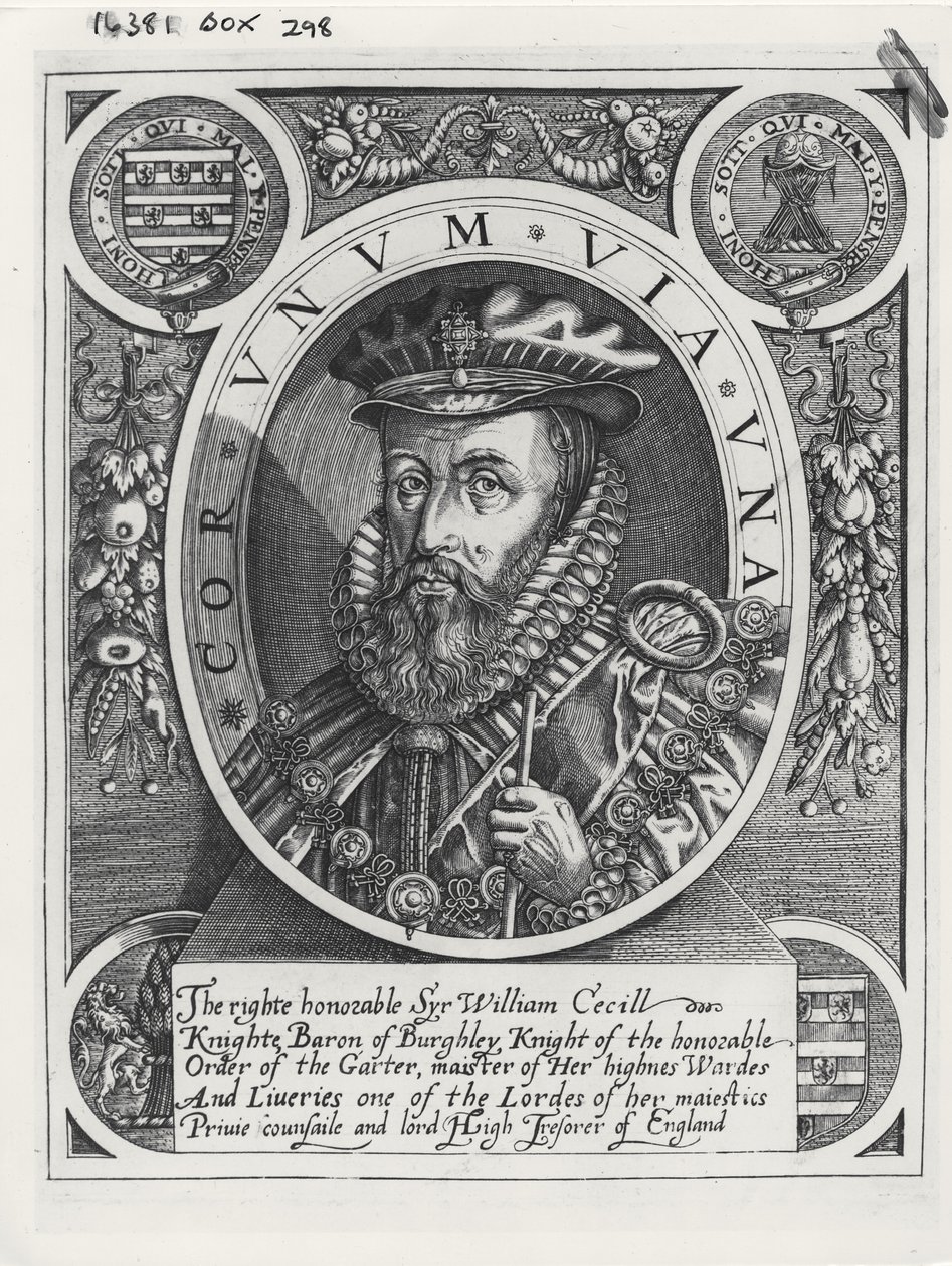 William Cecil, 1° Barone Burghley da William Rogers