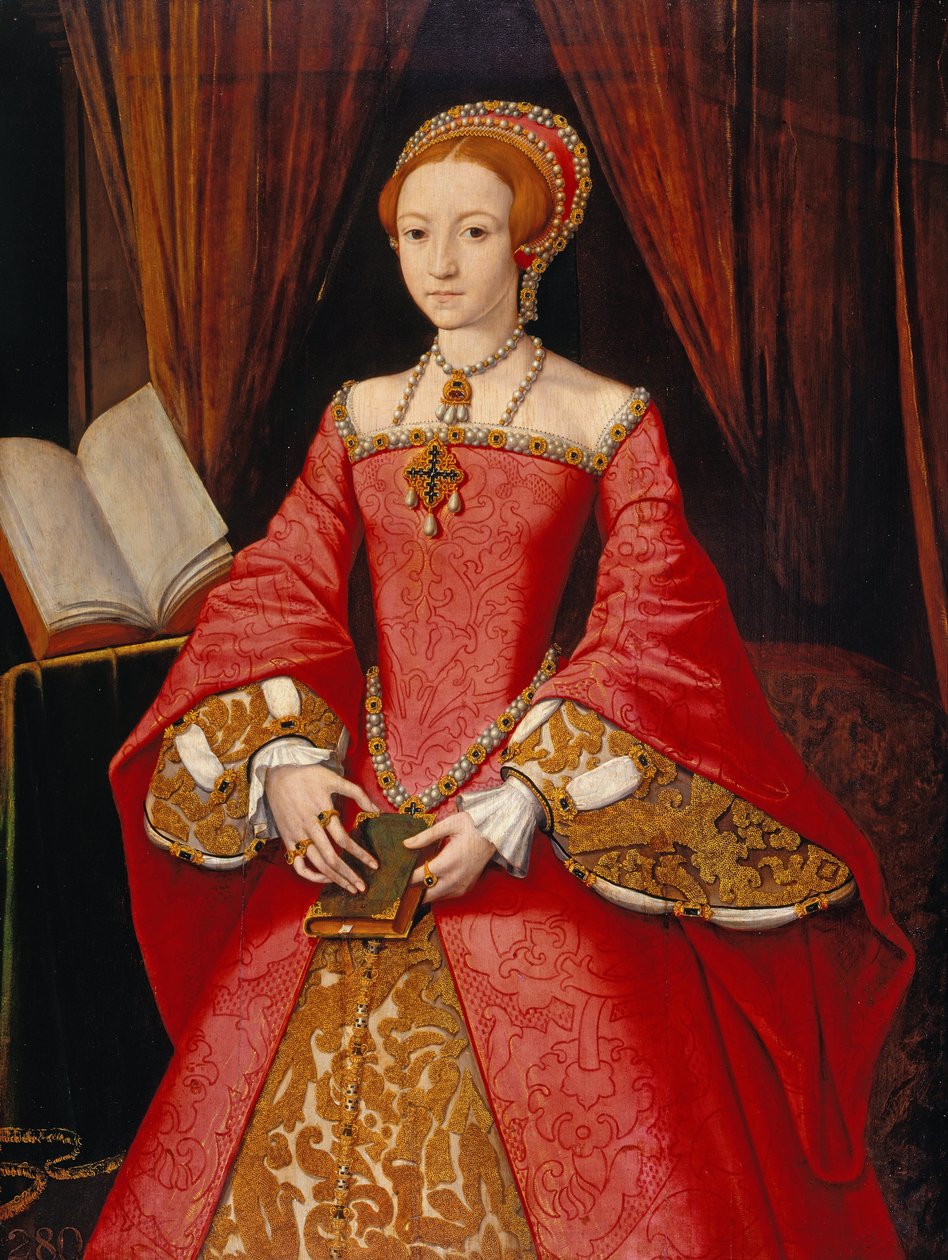 Elisabetta I quando era principessa (1533-1603) da William Scrots