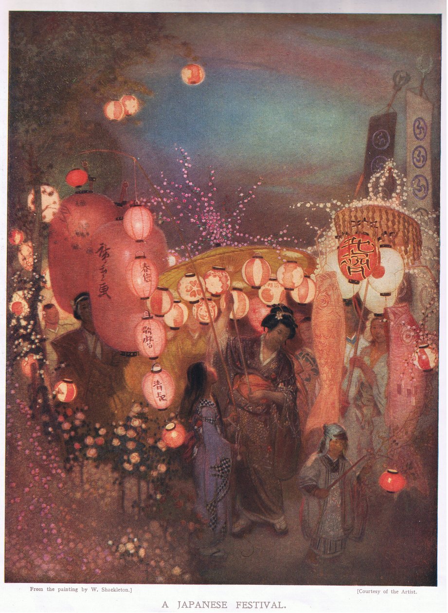 Una Festa Giapponese da William Shackleton