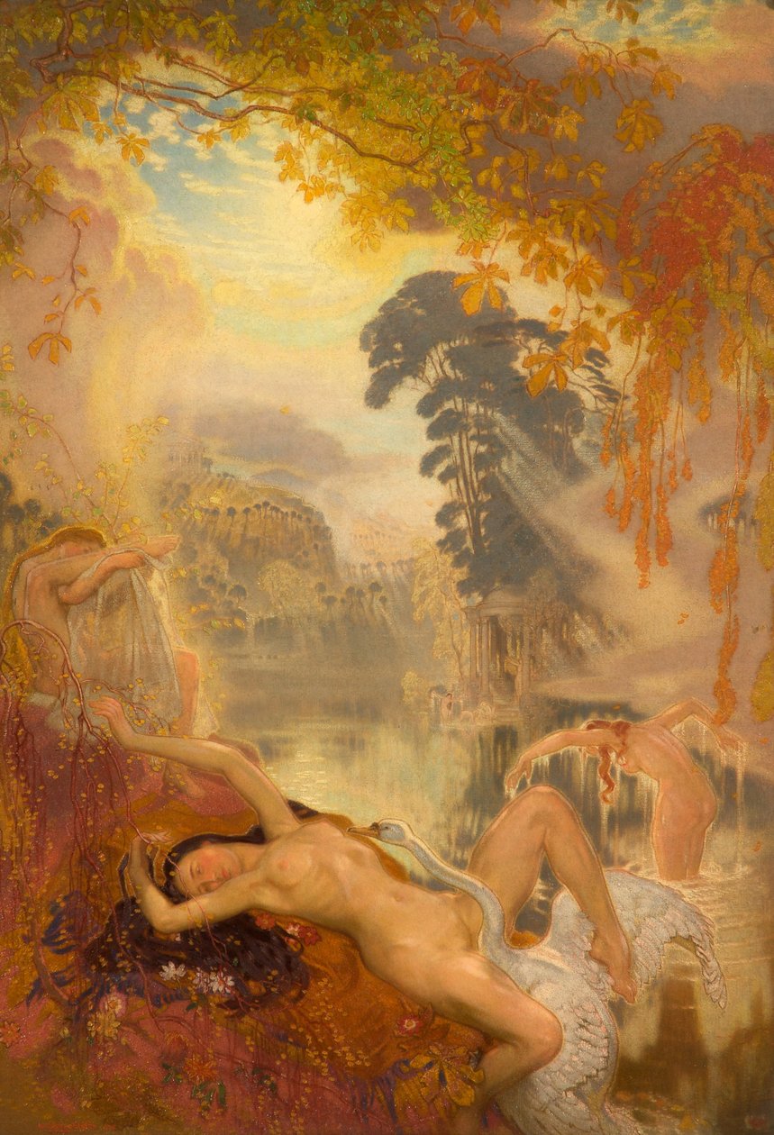 Leda e il cigno, 1928 da William Shackleton