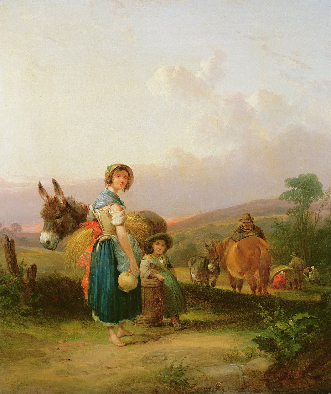 Zingari, 1855 da William Shayer