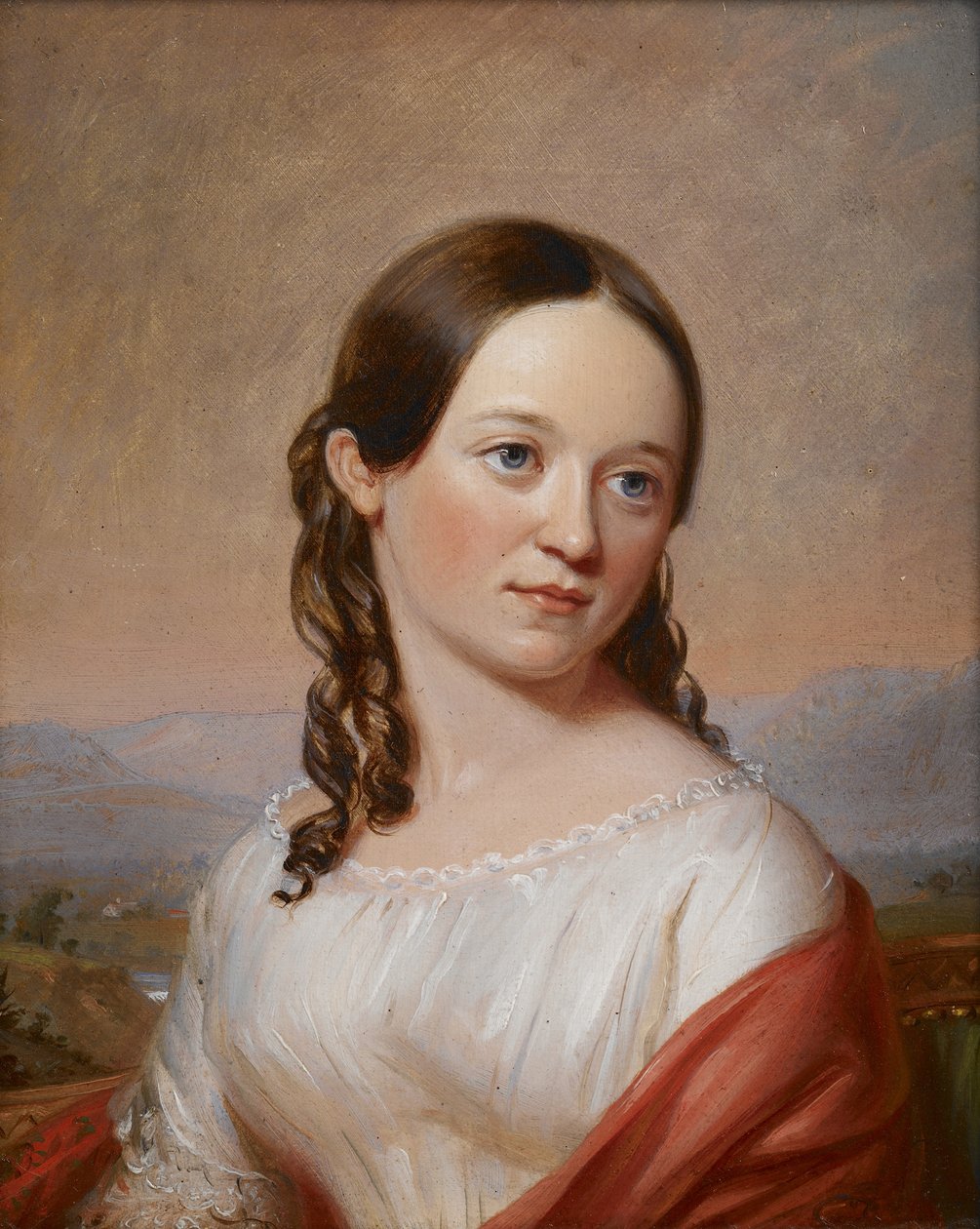 Ritratto di Julia Ann Seabury, 1846 da William Sidney Mount