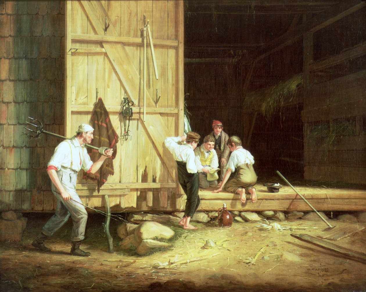 I giocatori di trucco, 1835 da William Sidney Mount