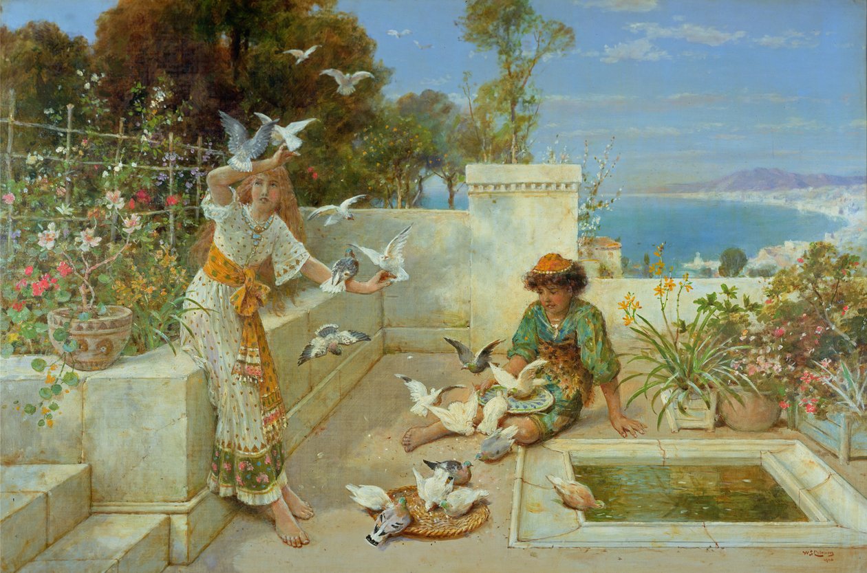 Bambini sul Mediterraneo da William Stephen Coleman