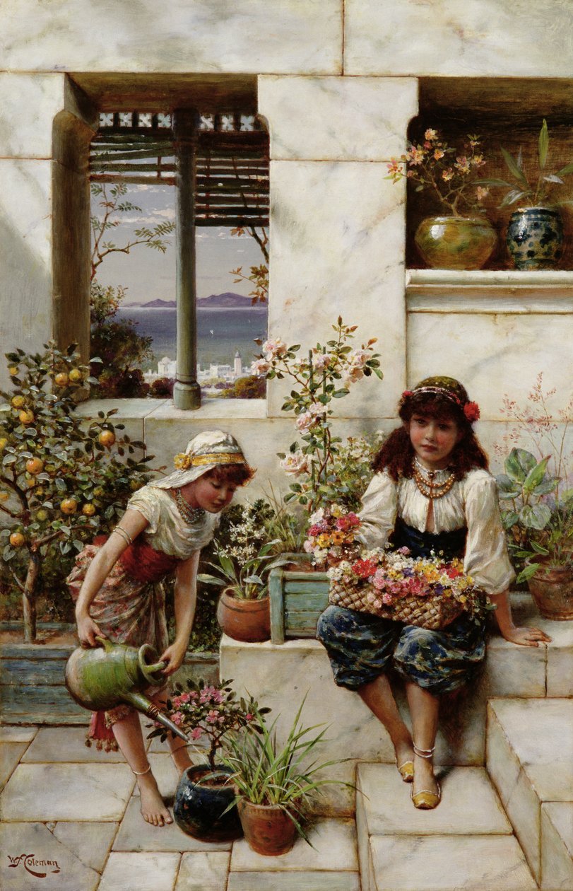 Ragazze dei fiori da William Stephen Coleman