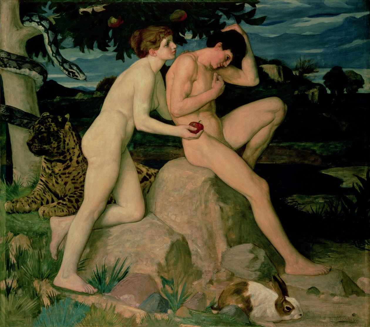 Adamo ed Eva da William Strang