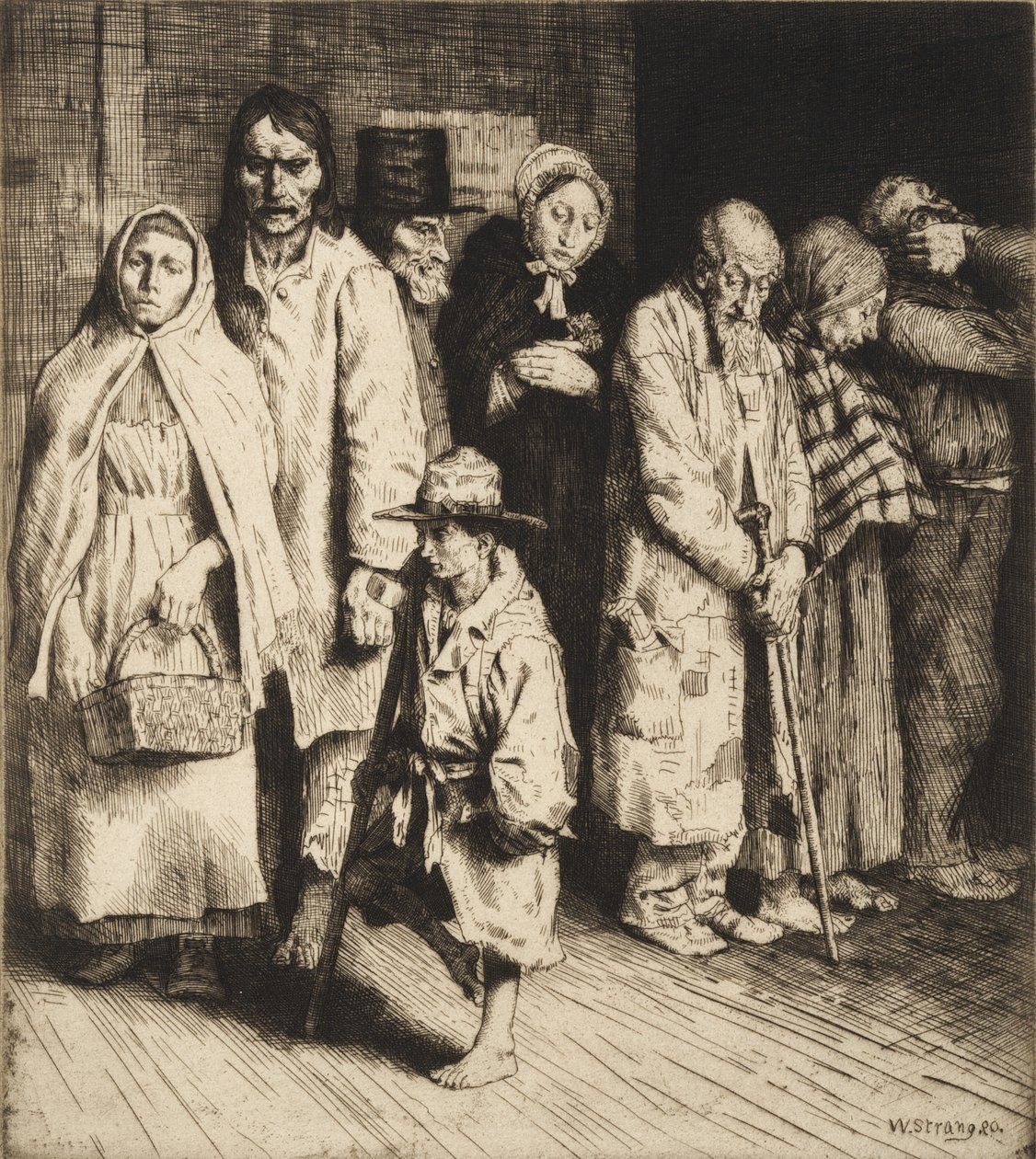 La causa dei poveri da William Strang