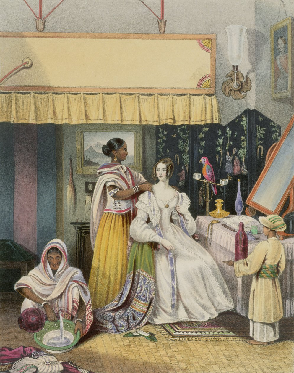 Il bagno della giovane signora, tavola 2 da 