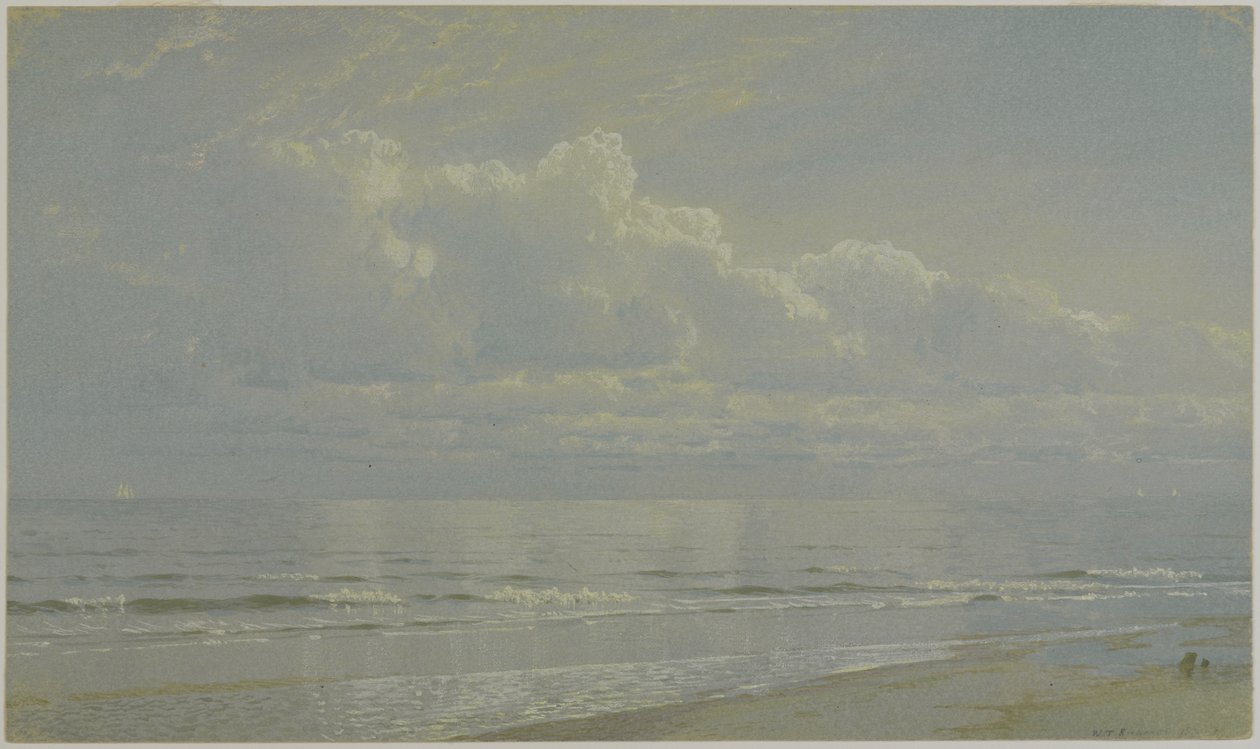 Nubi temporalesche al mare: La Perla, 1871 da William Trost Richards