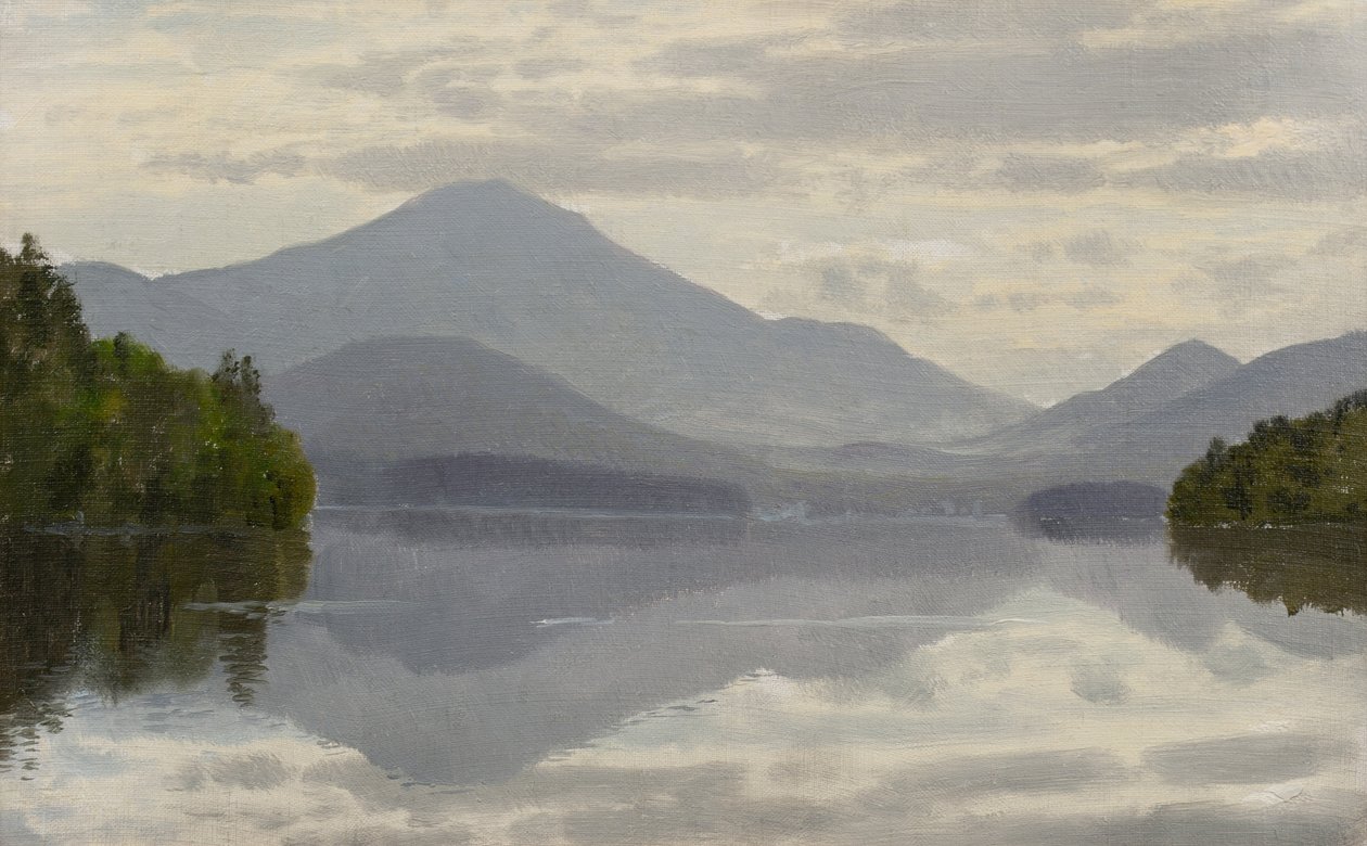 Monte Whiteface, Lake Placid, c.1877 da William Trost Richards