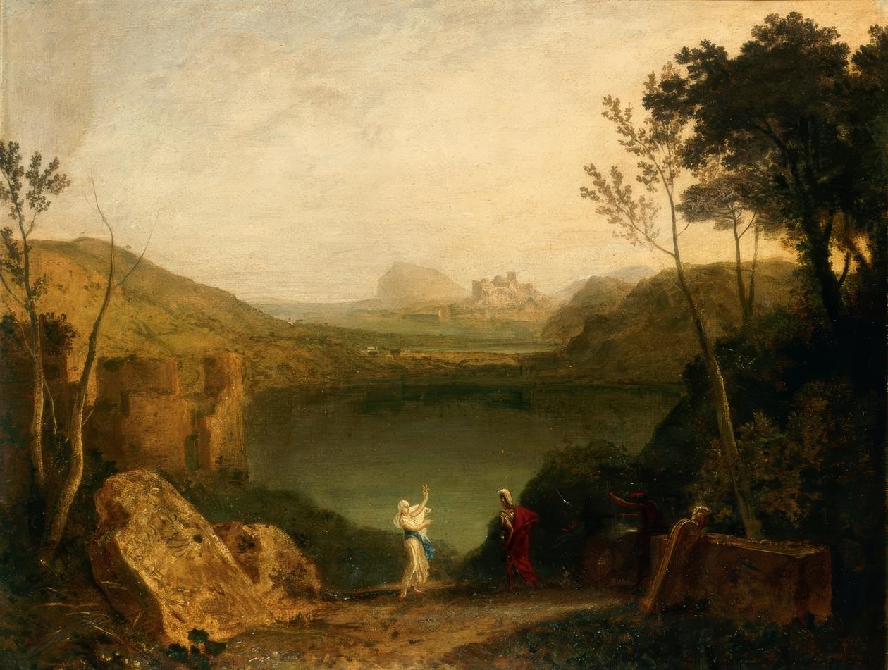 Enea e la Sibilla, Lago d