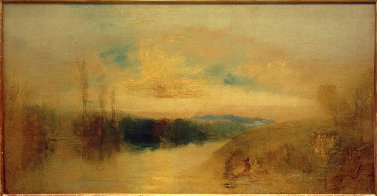 Il lago, Petworth, alba da Joseph Mallord William Turner