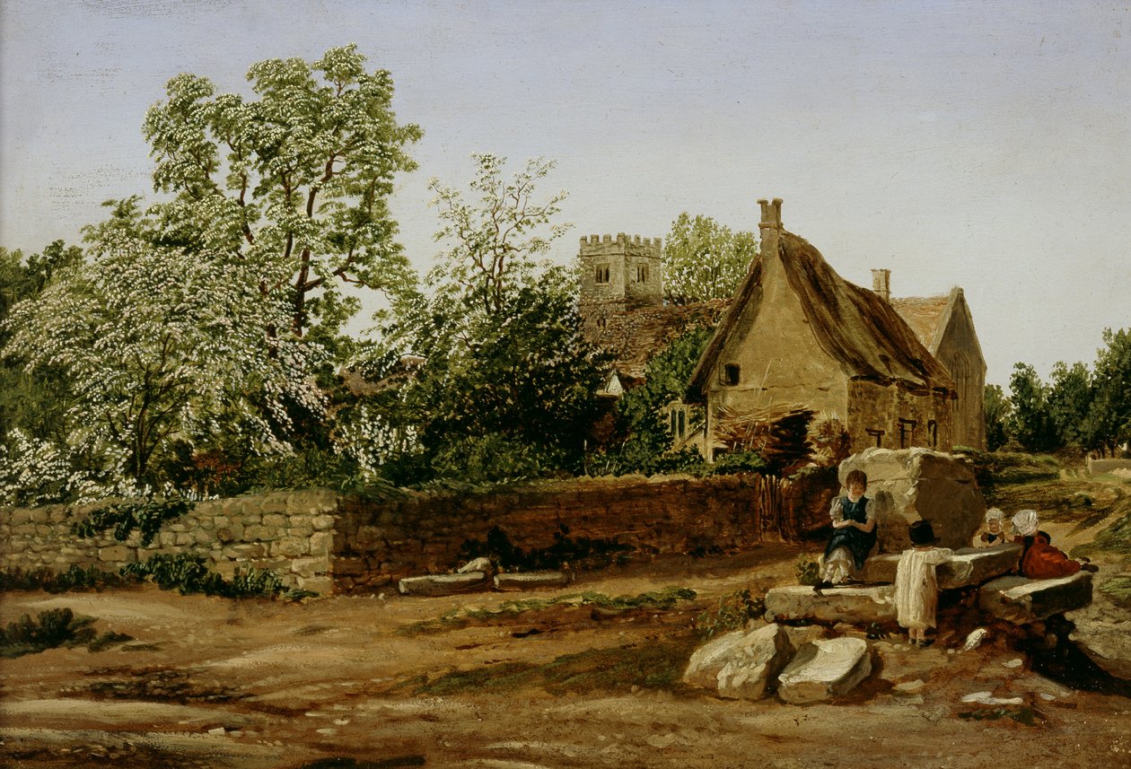 Veduta di Marston, vicino a Oxford da Joseph Mallord William Turner