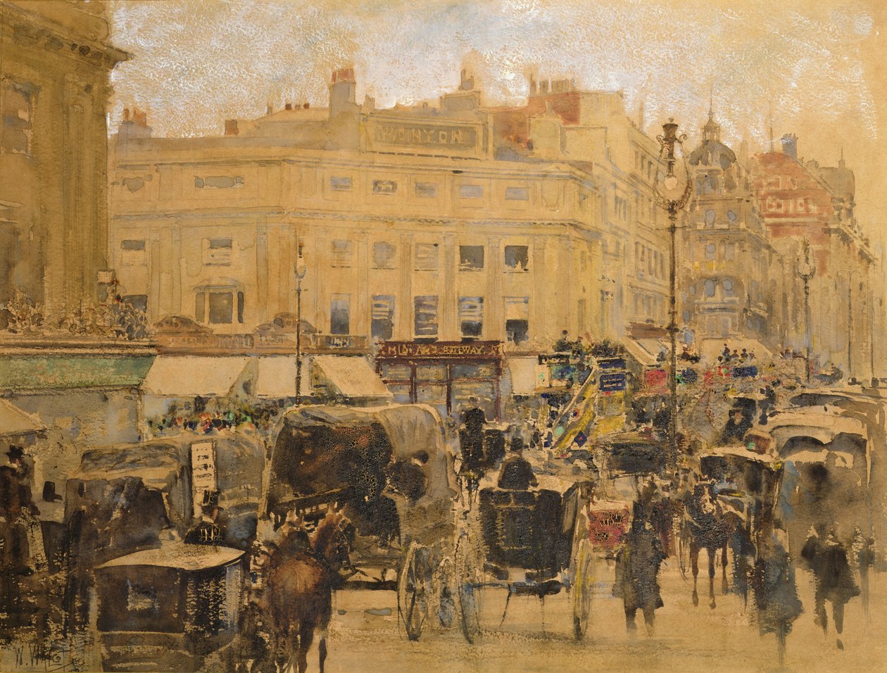 Ora di punta, Oxford Circus da William Walcot