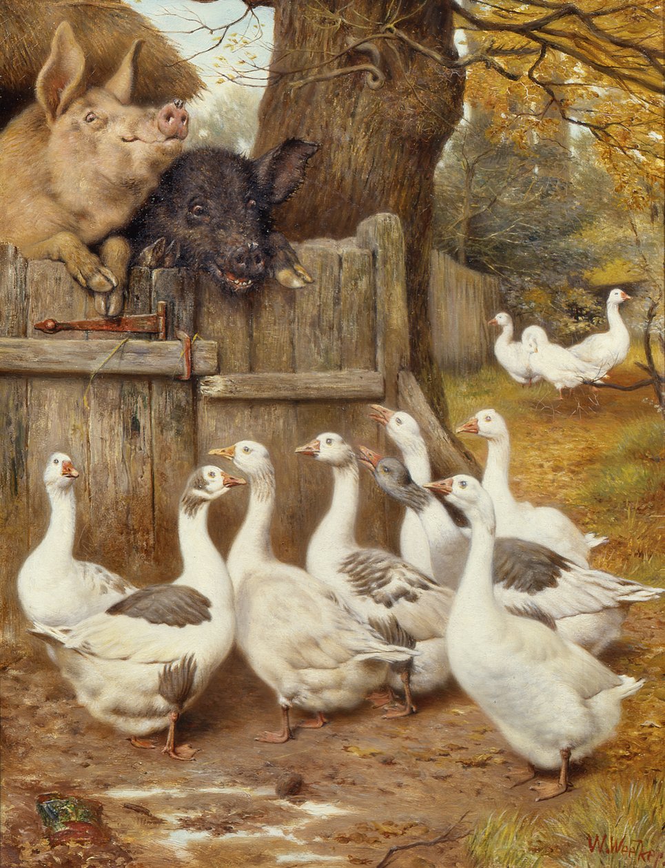 Amici della fattoria da William Weekes