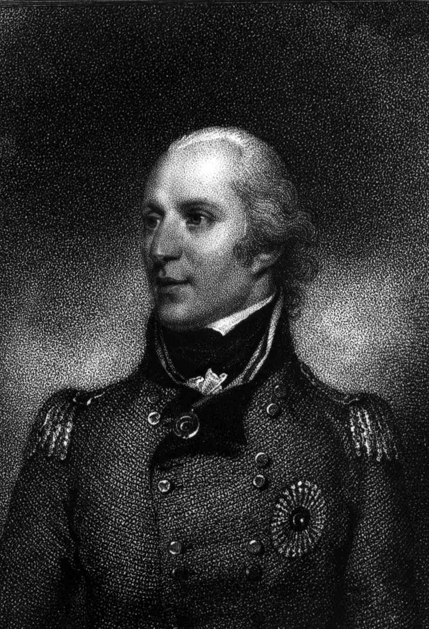Sir John Stuart, inciso da Anthony Cardon, 1806 da William Wood