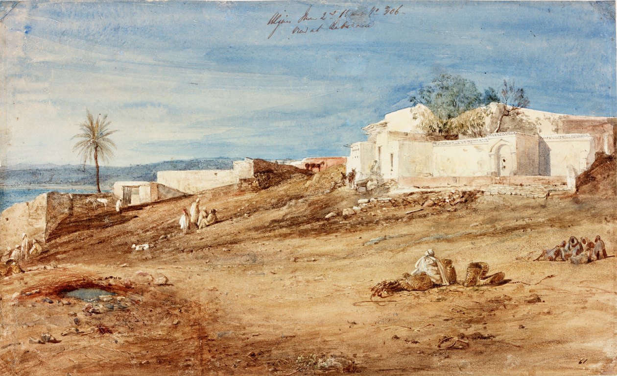 Veduta di Algeri: Babizoun da William Wyld