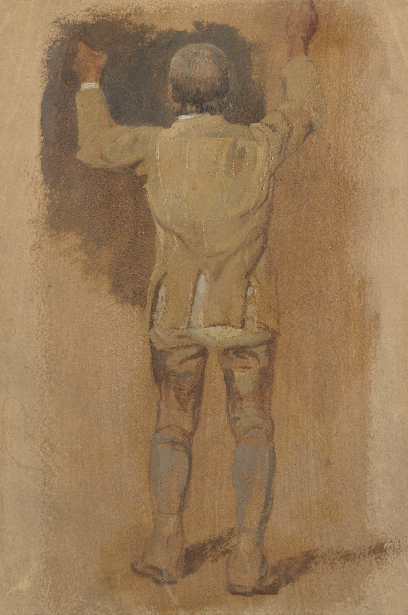 Studio di un Stalliere, visto da dietro da William Havell