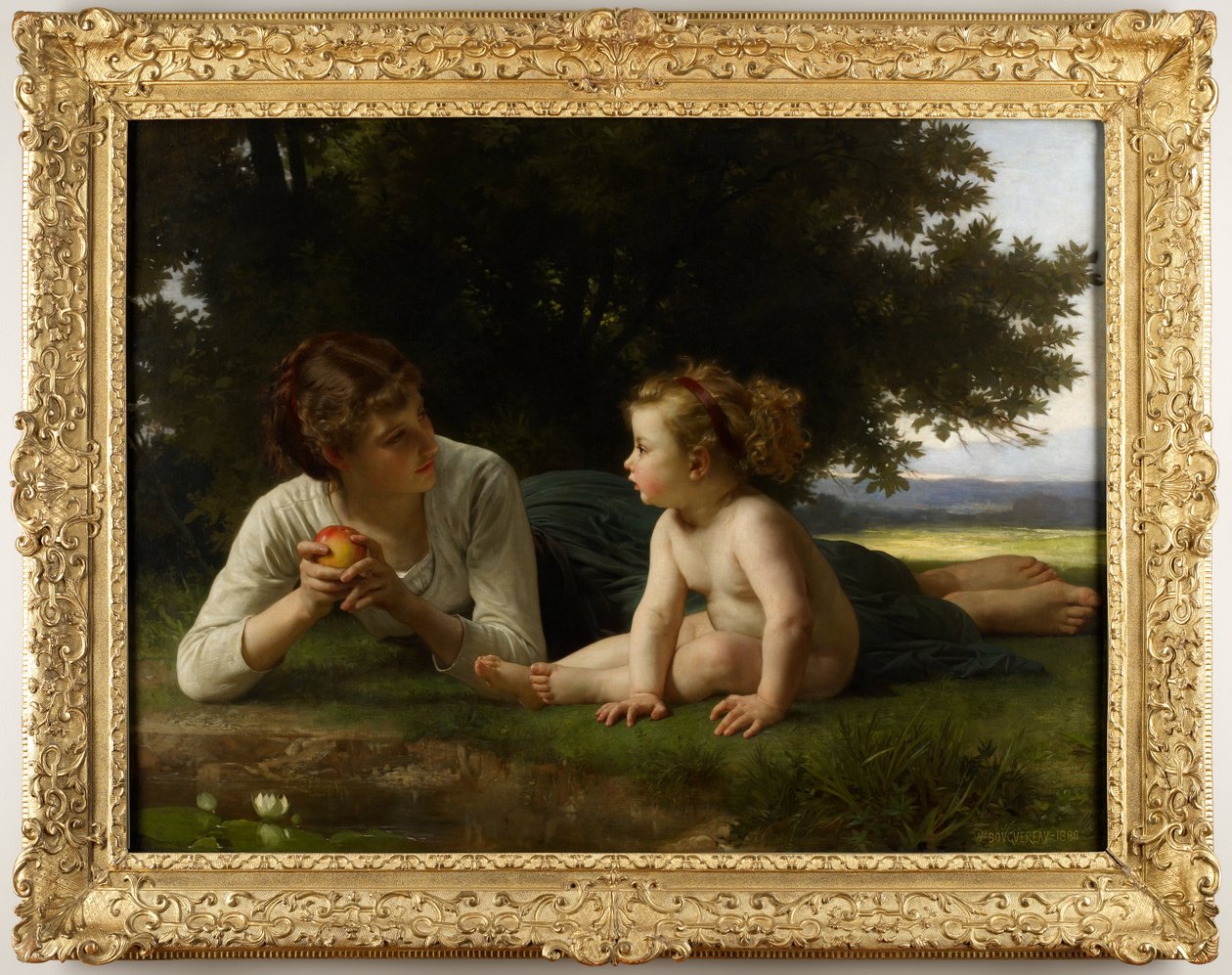 Tentazione da William-Adolphe Bouguereau