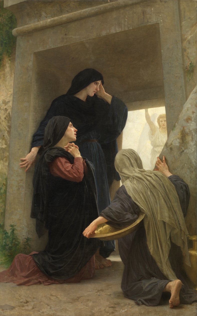 Le sante donne sulla tomba di Cristo da William Adolphe Bouguereau