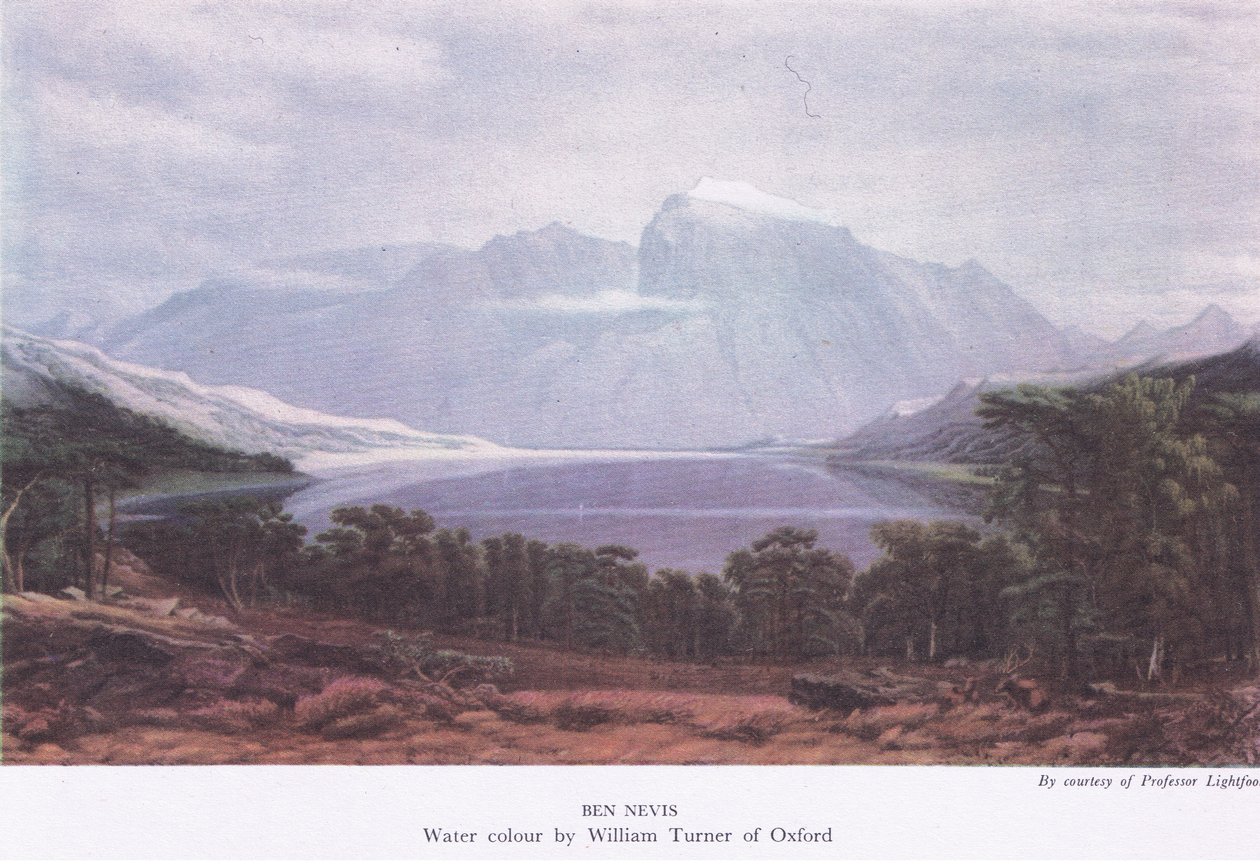 Ben Nevis, da Avventura britannica pubblicata da Collins da Joseph Mallord William Turner