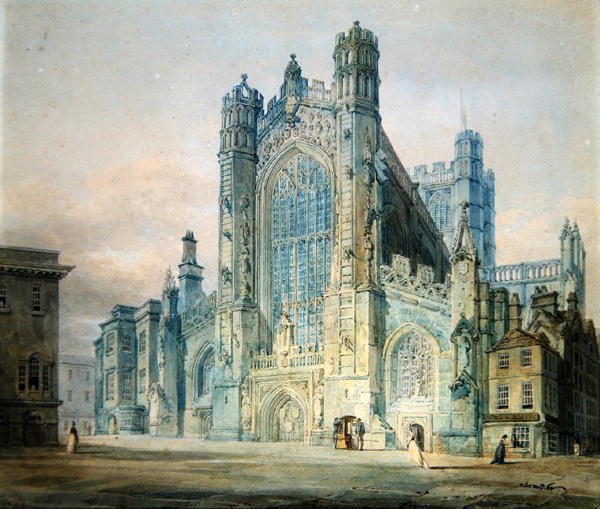 Veduta di una cattedrale da Joseph Mallord William Turner
