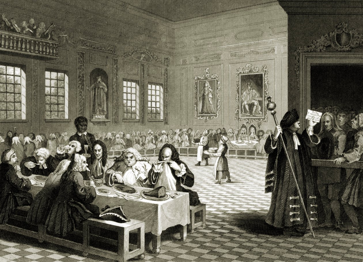 Goodchild nella Guildhall da William (after) Hogarth